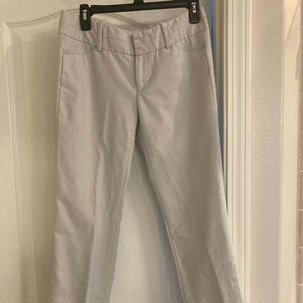 Women's Light Gray Khaki Pants